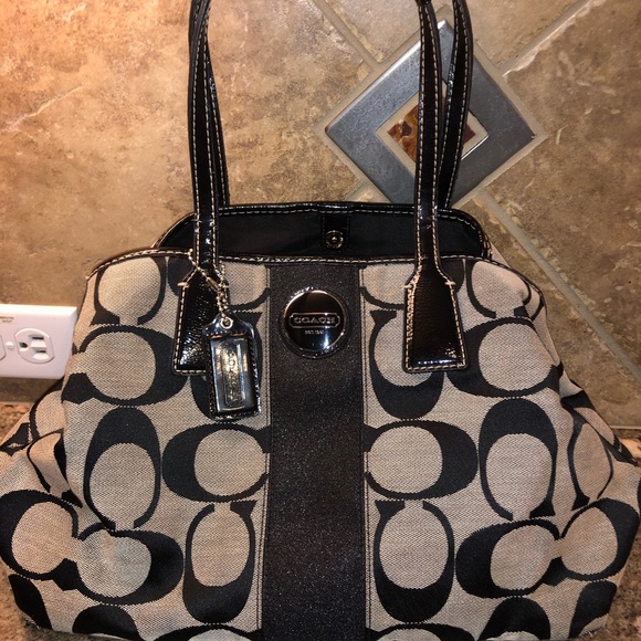 Coach Handbags - Signature Coach Medium Handbag!
